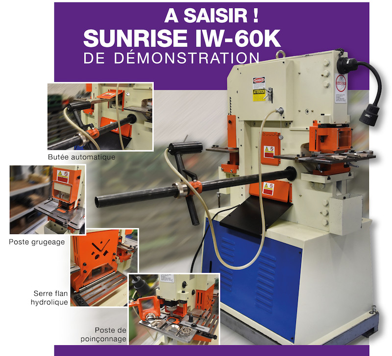 Sunrise IW-60 occasion à saisir - machine de démonstration
